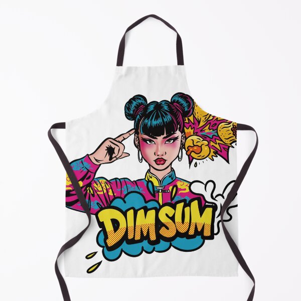 Item preview, DIM SUM BLASTER – Exploding Dumpling Girl Art designed and sold by corie-noon.
