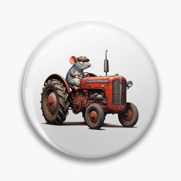 Item preview, Twitching Rat Driving A Tractor designed and sold by Nick Boyd.