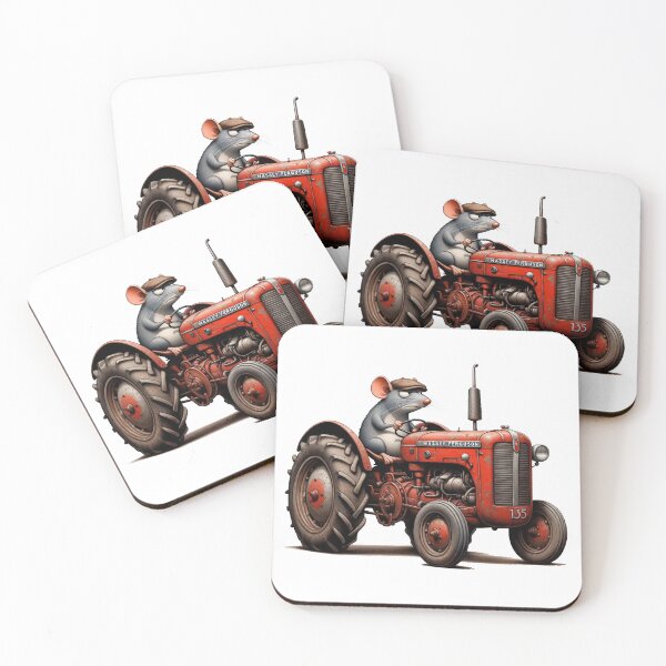 Item preview, Twitching Rat Driving A Tractor designed and sold by Nick Boyd.