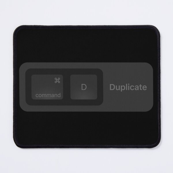 Item preview, Command + D, Duplicate Shortcut - UX Designer | Product Designer | UI Designer Stickers designed and sold by PoshPixel.