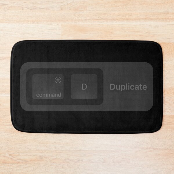 Item preview, Command + D, Duplicate Shortcut - UX Designer | Product Designer | UI Designer Stickers designed and sold by PoshPixel.