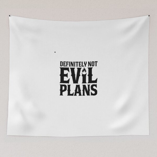 Item preview, Copy of definitely not evil plans designed and sold by marianna cotaru.