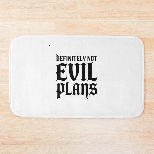 Item preview, definitely not evil plans designed and sold by marianna cotaru.