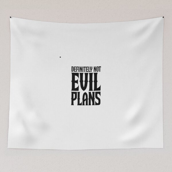 Item preview, definitely not evil plans designed and sold by marianna cotaru.