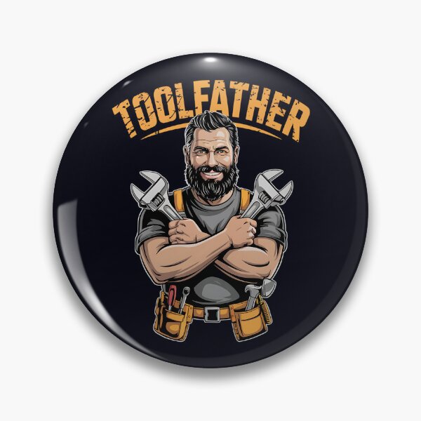 Artikelvorschau, Toolfather Handy Bearded Dad Tribut zum Vatertag entworfen und verkauft von Taans-Creation.