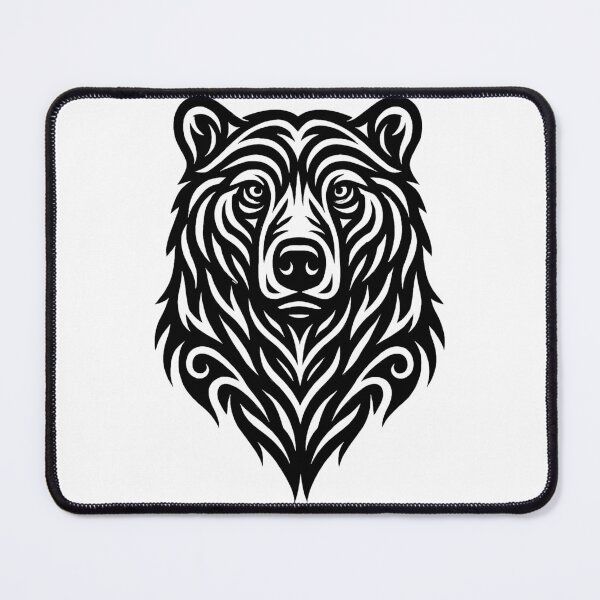 Item preview, Tribal grizzly bear designed and sold by SpectrumShine.