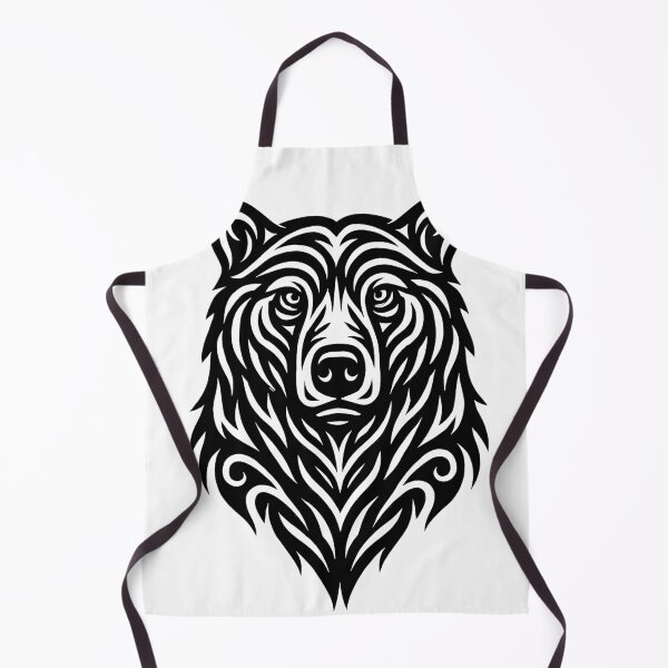 Item preview, Tribal grizzly bear designed and sold by SpectrumShine.
