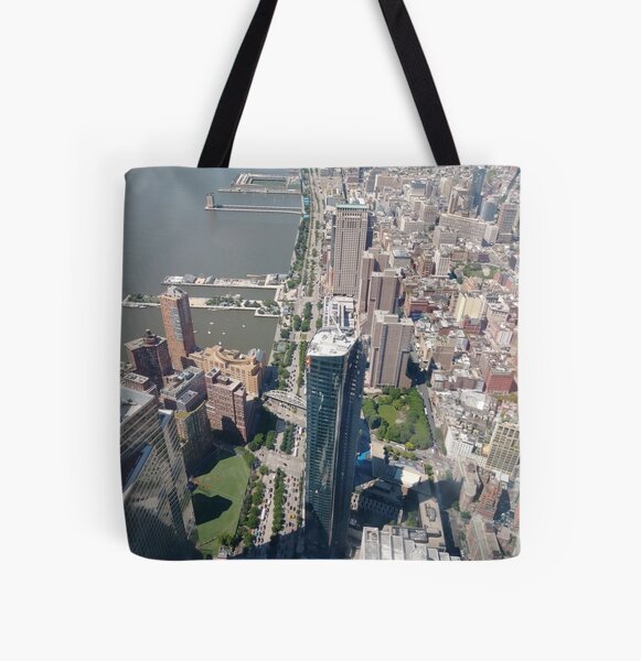 New York, Manhattan, downtown, #NewYork, #Manhattan, #downtown  All Over Print Tote Bag