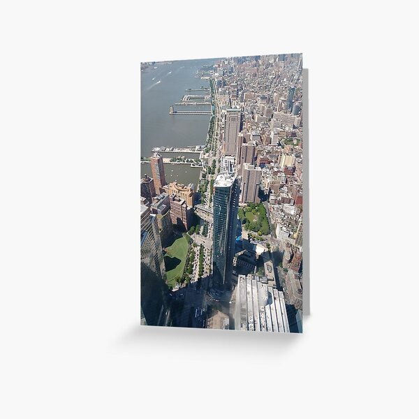 New York, Manhattan, downtown, #NewYork, #Manhattan, #downtown  Greeting Card