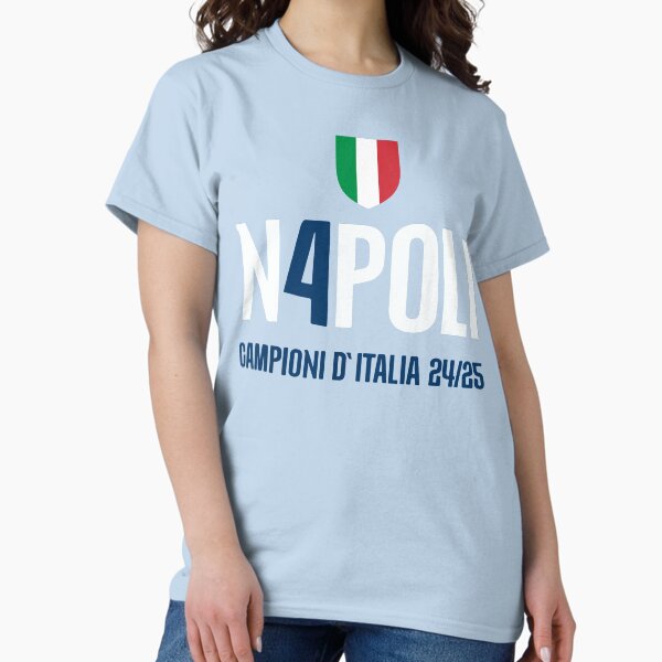 Item preview, Napoli 4th Scudetto Italian Champions 2024/2025 designed and sold by SnoeMerch.