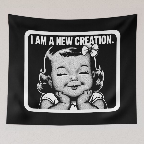 Item preview, 2 Corinthians 5:17 I Am A New Creation designed and sold by plushism.