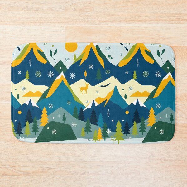 Item preview, Modern Mountainscape designed and sold by Ajay Creative Studio.