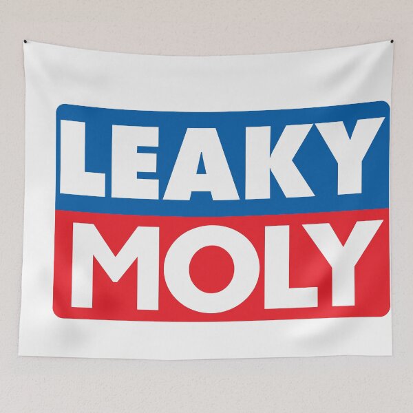 Item preview, Leaky Moly Stickers, liqui moly, Cool Helmet Sticker, Funny car bumper stickers designed and sold by thesmokeydogs.