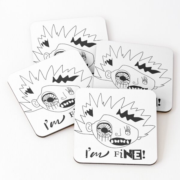 Item preview, I'm Fine designed and sold by Bethanyys.