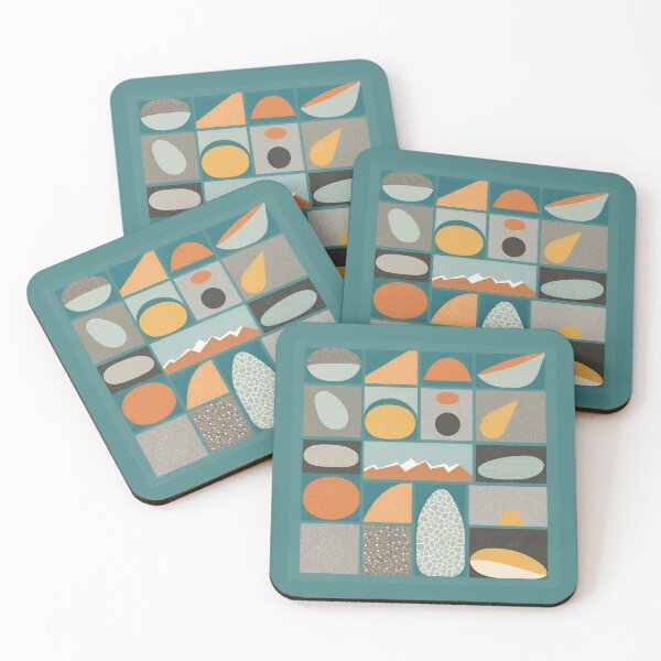 Item preview, Geometric Shapes Abstract Rocks Geometry Art Pattern designed and sold by SunfullyYours.