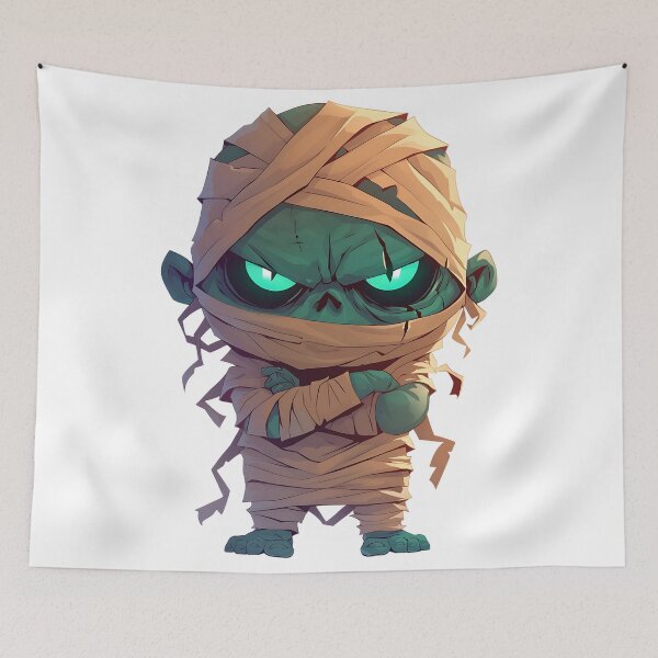 Item preview, Cute Spooky Mummy designed and sold by bapupa.