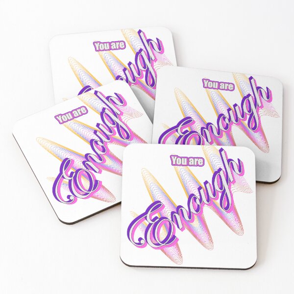 Item preview, You Are Enough - Empowering and Inspirational Design designed and sold by ArtsyExplorer.