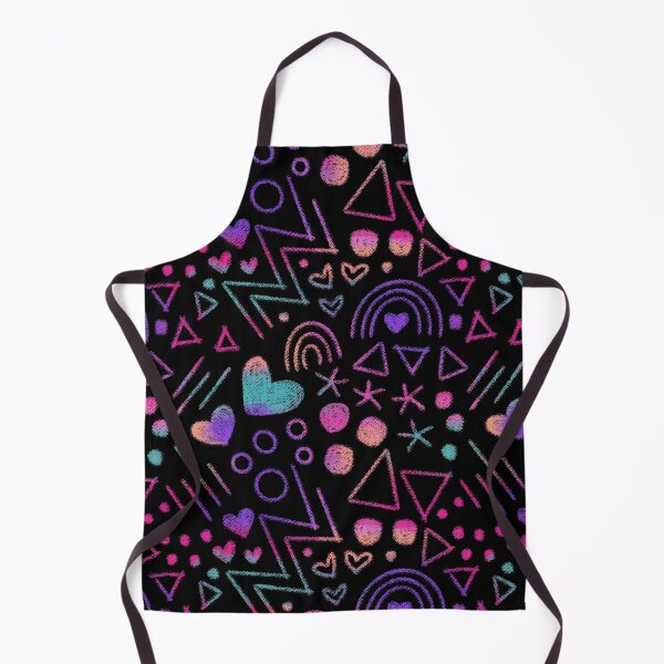 Item preview, Rainbow chalkboard doodles designed and sold by aaaamzhhh.