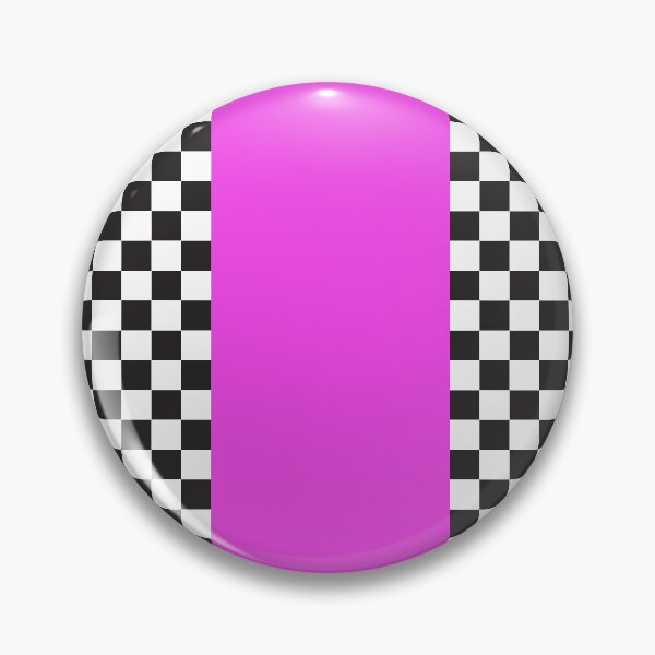 Item preview, Checkered black white  hot pink  designed and sold by Renee Lavoie.