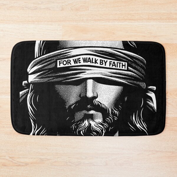 Item preview, 2 Corinthians 5:7 For We Walk By Faith Not By Sight designed and sold by plushism.