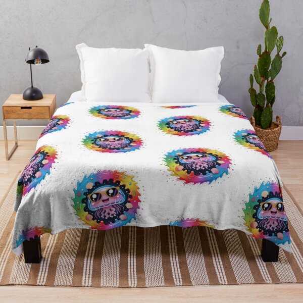Item preview, Kawaii Jellyfish Cute Colorful designed and sold by MadCatPrints.