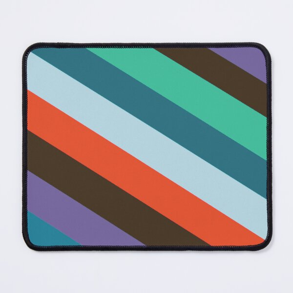 Item preview, 7 colour diagonal stripes design designed and sold by ModSupporters.