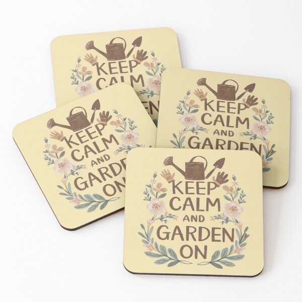 Item preview, Keep Calm and Garden On — The Plant Mom Edition designed and sold by Rajasekar.