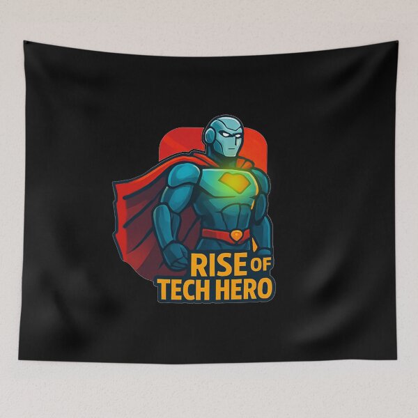 Item preview, Rise Of Tech Hero designed and sold by okiiskandarart.