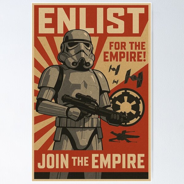 Item preview, Enlist the Empire! designed and sold by eldar.