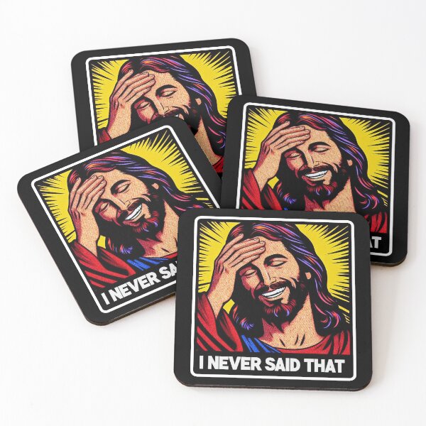 Item preview, Jesus Never Said That designed and sold by plushism.