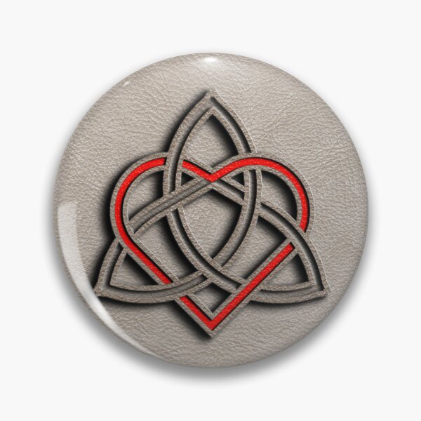 Item preview, Celtic Knotwork Valentine Heart White Leather Texture No 1 designed and sold by The Learning Curve Photography.