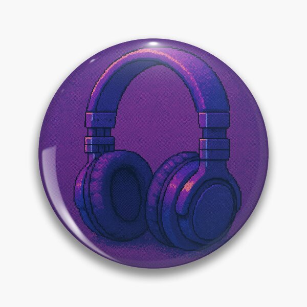 Item preview, Auriculares morados - estilo lofi designed and sold by Priyan96.