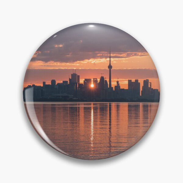 Item preview, First Sunbeams Through a Gap Between Toronto Skyscrapers designed and sold by Georgia Mizuleva.