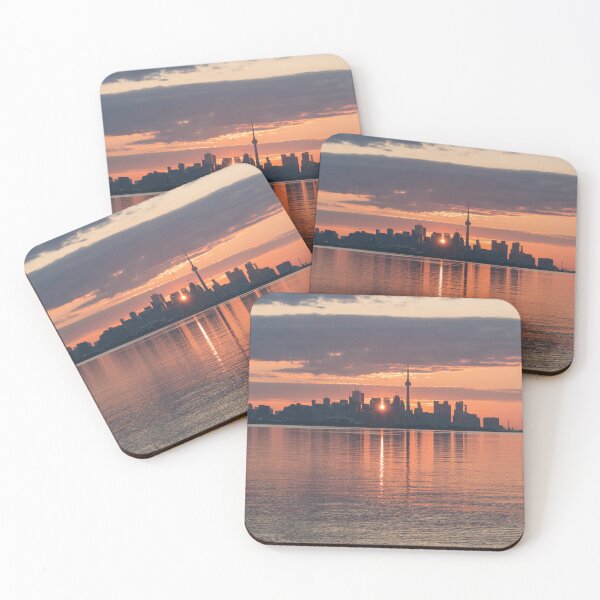 Item preview, First Sunbeams Through a Gap Between Toronto Skyscrapers designed and sold by Georgia Mizuleva.