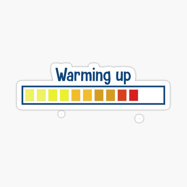 Megamind warming up Sticker