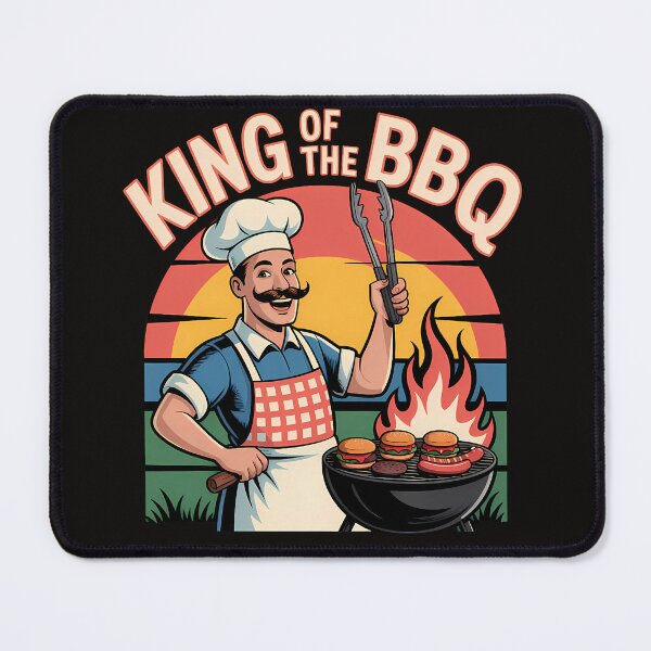Item preview, King of BBQ – Grill Master Design designed and sold by MiSuPa.