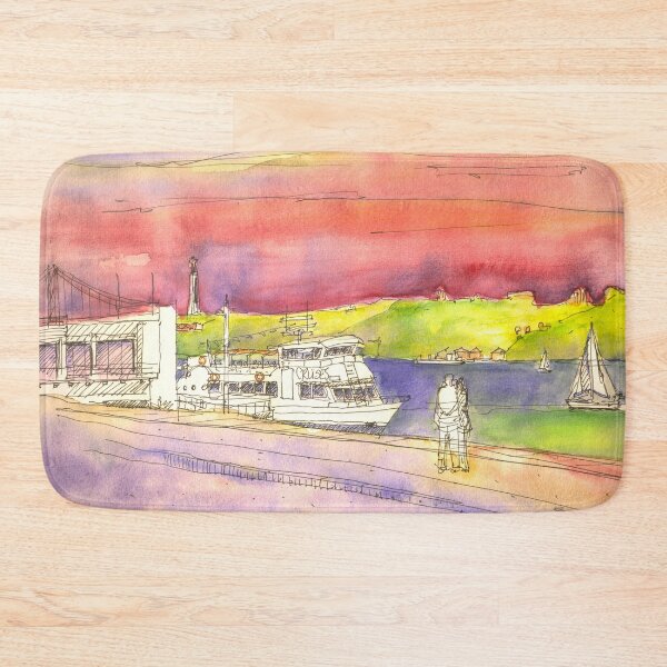 Item preview, river cruises at sunset. designed and sold by Tereza Pilar  Art.