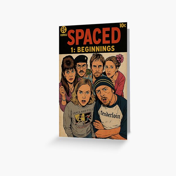 Item preview, Spaced Comic designed and sold by Wanderdreaming.