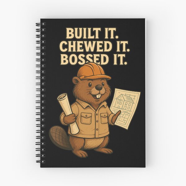 Item preview, Architect Beaver – Built It. Chewed It. Bossed It. designed and sold by Dabis26.