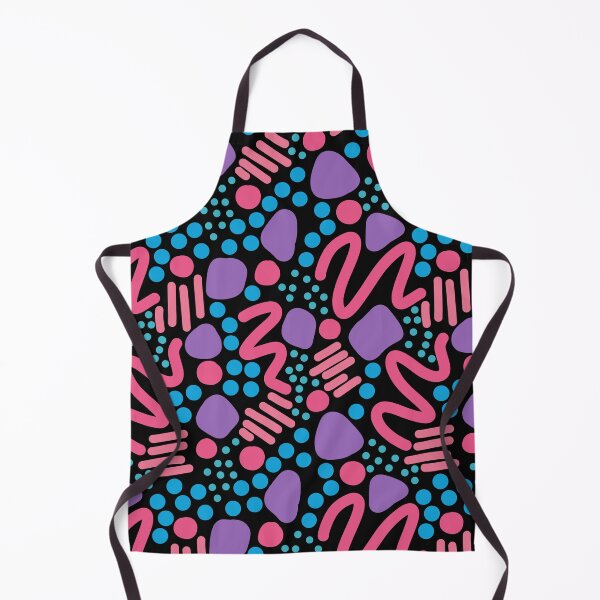 Item preview, Abstract squiggle pebble spot lines black repeating pattern designed and sold by aaaamzhhh.