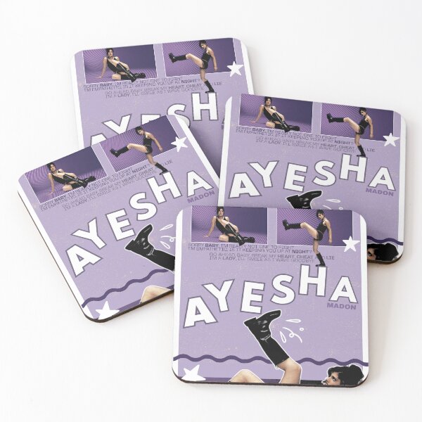 Item preview, Ayesha Madon music poster  designed and sold by byskyesgraphics.