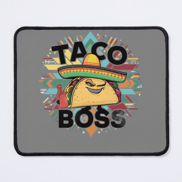 Item preview, Taco Boss Rule the Taco Kingdom with Flavorful Designs designed and sold by MiSuPa.