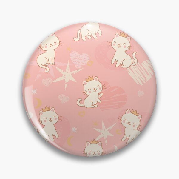 Item preview,  Cute Princess Cats Seamless Pattern designed and sold by babanovaesha.