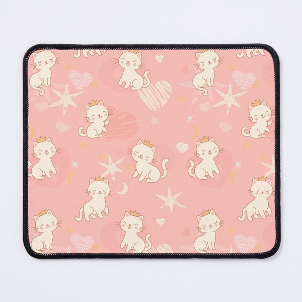 Item preview,  Cute Princess Cats Seamless Pattern designed and sold by babanovaesha.