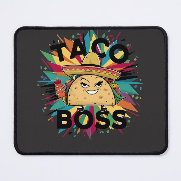 Item preview, Taco Boss Rule the Taco Kingdom with Flavorful Designs designed and sold by MiSuPa.