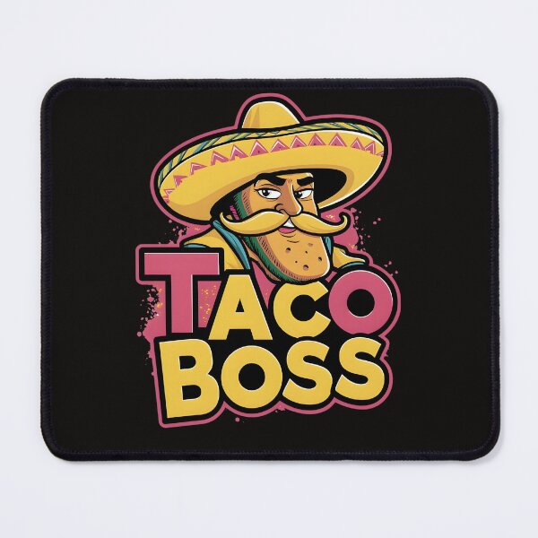 Item preview, Taco Boss Rule the Taco Kingdom with Flavorful Designs designed and sold by MiSuPa.