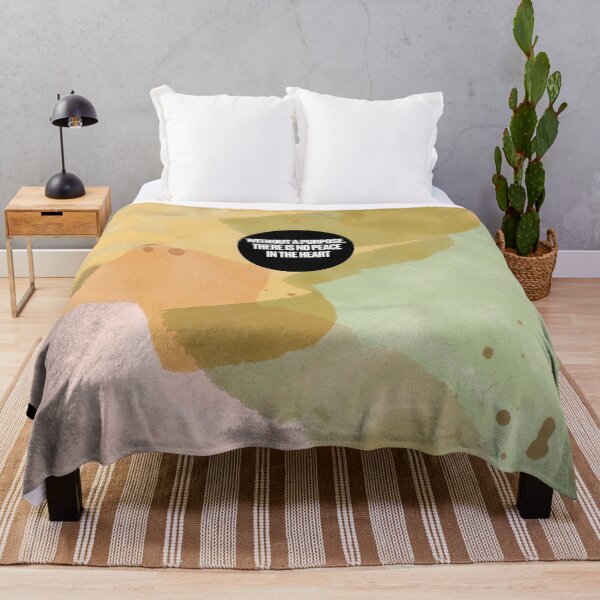 Item preview, Abstract City Art with Inspirational Quote – “Without a Purpose, There Is No Peace” – AI Modern Urban Painting Design designed and sold by knalpot-design.