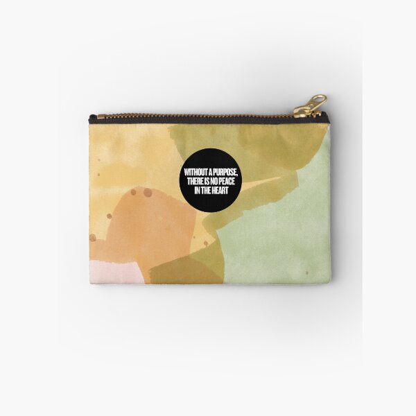 Item preview, Abstract City Art with Inspirational Quote – “Without a Purpose, There Is No Peace” – AI Modern Urban Painting Design designed and sold by knalpot-design.