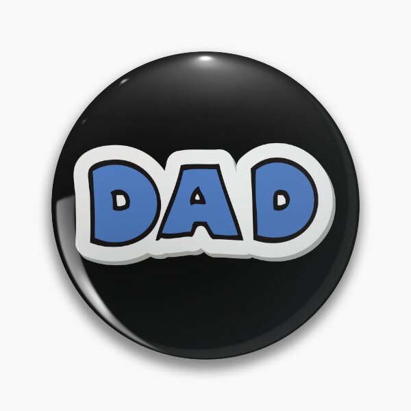 Item preview, Playful ‘DAD’ Sticker – Perfect Gift for Fathers and Dads designed and sold by FestivityFinds.