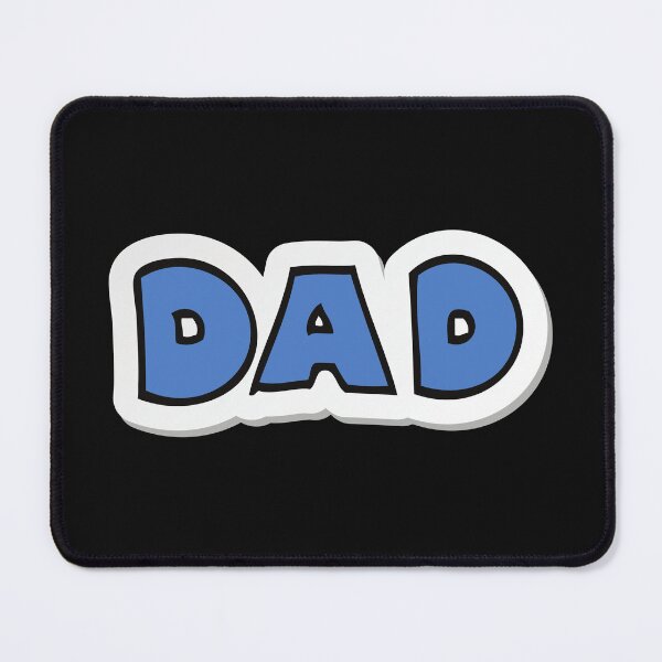 Item preview, Playful ‘DAD’ Sticker – Perfect Gift for Fathers and Dads designed and sold by FestivityFinds.